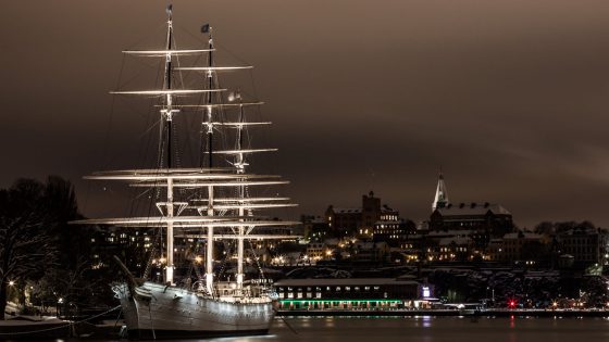 water ship sailboat stockholm